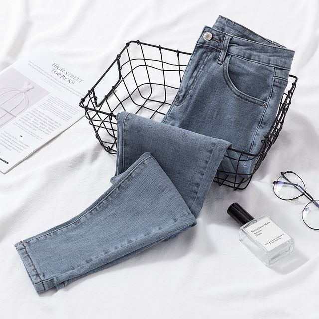 Lexama-High-Waist Skinny Jeans