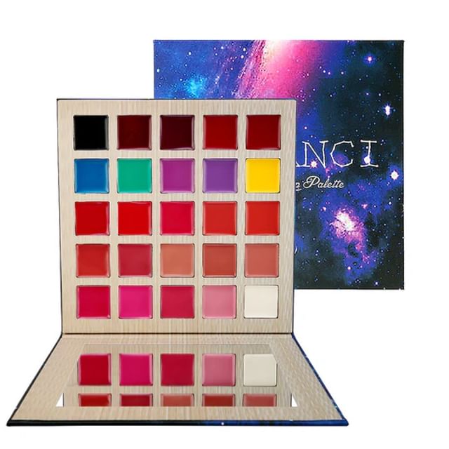 DE-LANCI-25 Color Matte Multi Shade Lip Palette - Palette lèvres
