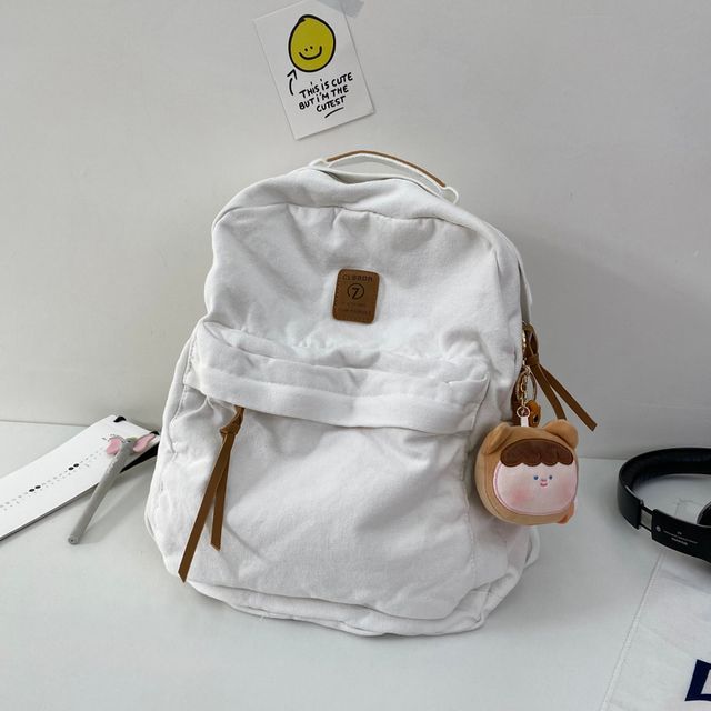 Evanki - Canvas Backpack / Bag Charm / Set