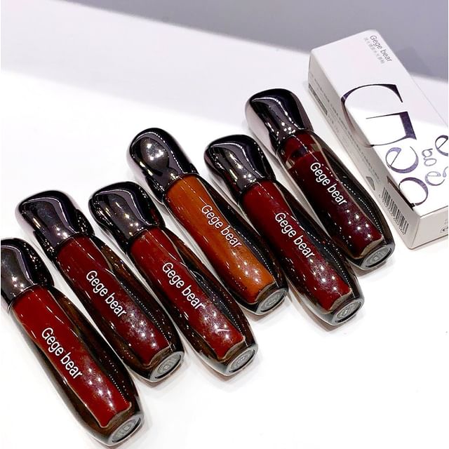 Gege Bear-Mirror Lip Gloss - 4-6