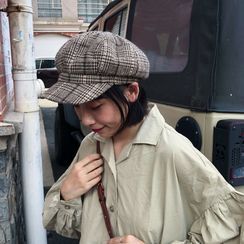 Birravin - Plaid Newsboy Cap Birravin - Plaid Newsboy Cap