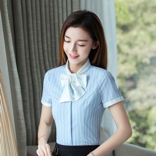 office uniform blouse designs for women