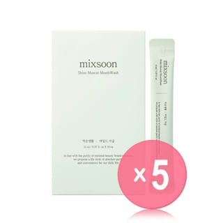mixsoon - Shine Muscat Mouth Wash 5pcs Bundle Set