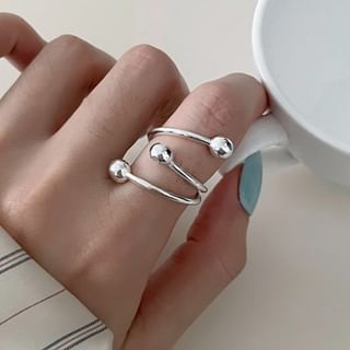Kamuel-Wrap Around Alloy Open Ring