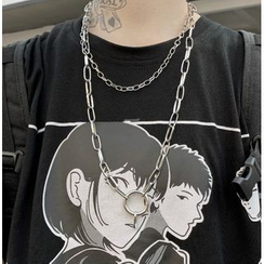 Banash - Collier en chaîne avec anneau Banash - Collier en chaîne avec anneau