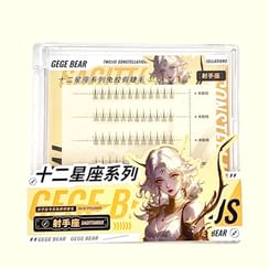 Gege Bear - Twelve Constellations Glue Free False Eyelashes - Sagittarius