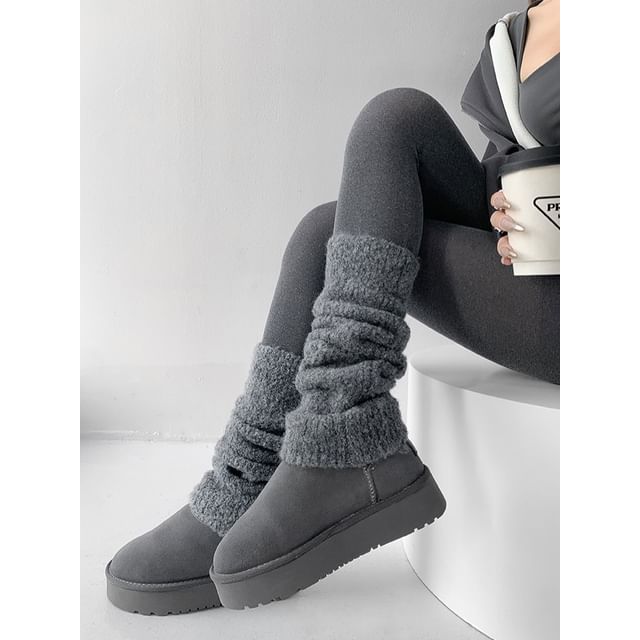 Shira-Slouchy-Knit Leg Warmers