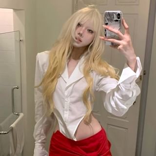 Jellyfish-Long Full Wig - Wavy