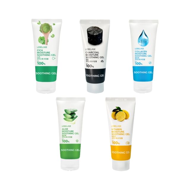 LEBELAGE-Moisture Soothing Gel Mini - 5 Types