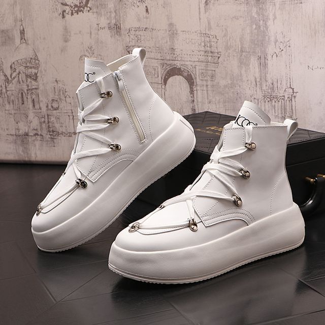 Mr Ozera - Platform High-Top Sneakers | YesStyle