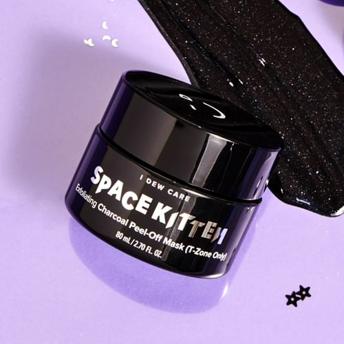 space kitten black peel off mask