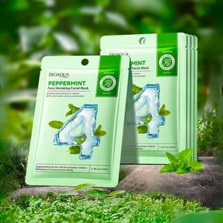 BIOAQUA - Peppermint Pore Shrinking Facial Mask
