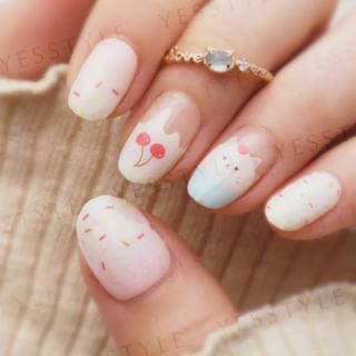 Lunacaca - Purr Cafe Nails Art Stickers