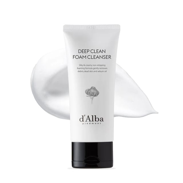 d-Alba-White Truffle Deep Clean Foam Cleanser