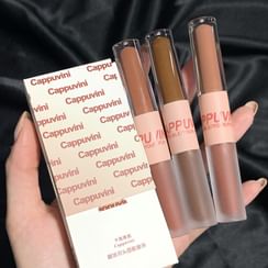 Cappuvini - Set of 3: Watery Dual-Ended Lip Glaze