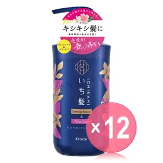 Kracie - Ichikami Damage Repair & Color Care Hair Conditioner (x12) (Bulk Box)