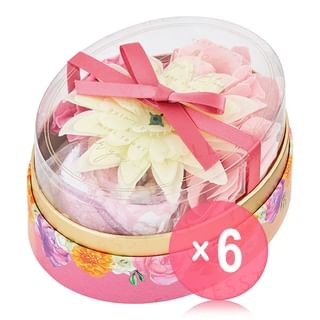 GPP - Days in Bloom Bright Flowers Thanks Oval Gift Rose (x6) (Bulk Box)