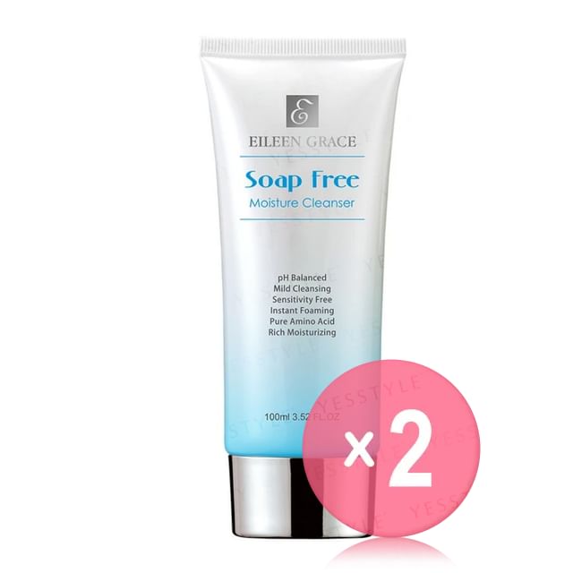 EILEEN GRACE-7 Days Whitening Soap-Free Moisture Cleanser 2pcs Bundle Set