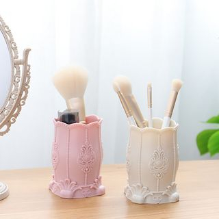 Yulu-Embossed Makeup Brush Holder