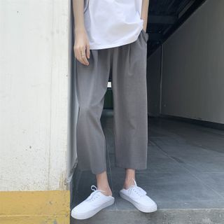 lee elastic waist pants