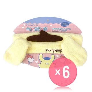 ASUNAROSYA - Sanrio Pompompurin Face Wash Headband (x6) (Bulk Box)