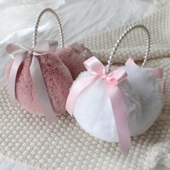 Rega(レガ) - Ribbon Chenille Earmuffs Rega(レガ) - Ribbon Chenille Earmuffs