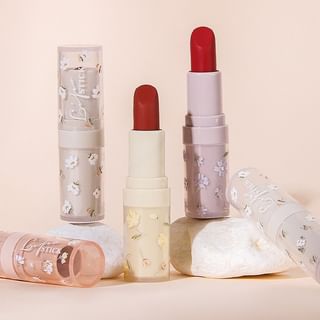 MANSLY - Flower Light Color Soft Matte Lipstick - 4 Colors