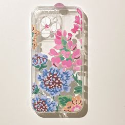 Leaf Transparent Phone Case - iPhone 13 Pro Max / 13 Pro / 13 / 13 mini / 12 Pro Max / 12 Pro / 12 / 12 mini / 11 Pro Max / 11 Pro / 11 / SE / XS Max / XS / XR / X / SE 2 / 8 / 8 Plus / 7 / 7 Plus / 6 / 6 Plus