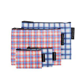 too cool for school - Check Flat Pouch 2pcs