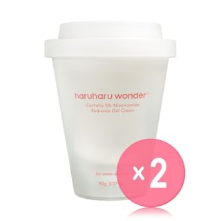 haruharu wonder - Centella 5% Niacinamide Radiance Gel Cream 2pcs Bundle Set