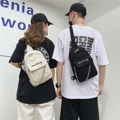 Mulgam - Chain Lettering Sling Bag Mulgam - Chain Lettering Sling Bag