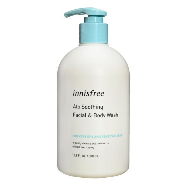 innisfree Ato Soothing Facial & Body Wash 500ml YesStyle