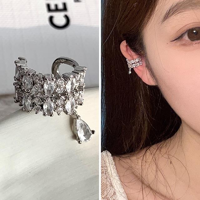 Jael-Rhinestone Ear Cuff