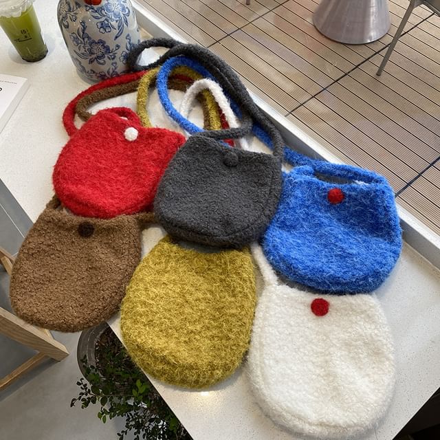 TangTangBags-Fluffy Crossbody Bag