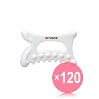 HEVEBLUE - Natural White Clay Relaxing Homecare Gua Sha (x120) (Bulk Box)