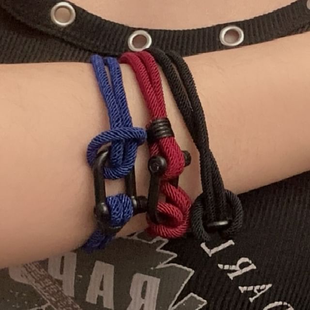 Sharkkira-Plain Cord Bracelet