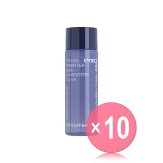 innisfree - Retinol Green Tea PDRN Skin Booster Toner Mini 10pcs Bundle Set