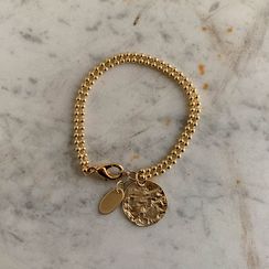 NANING9 - Coin-Charm Chain Bracelet NANING9 - Coin-Charm Chain Bracelet
