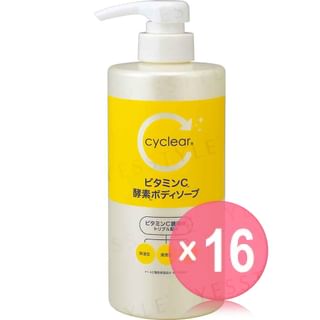 KUMANO COSME - Cyclear Vitamin C Enzyme Body Soap (x16) (Bulk Box)