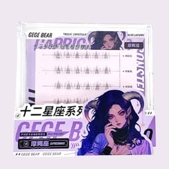 Gege Bear - Twelve Constellations Glue Free False Eyelashes - Capricorn