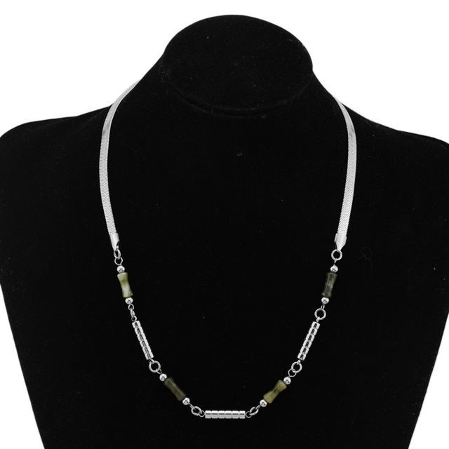 Juanitro-Panel Stainless Steel Necklace