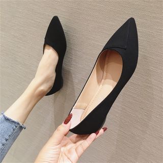 The Shoe House Pointy Flats | YesStyle