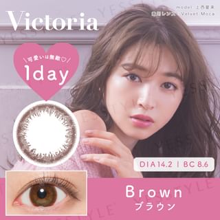 Candy Magic - Victoria 1 Day Color Lens Brown 10 pcs