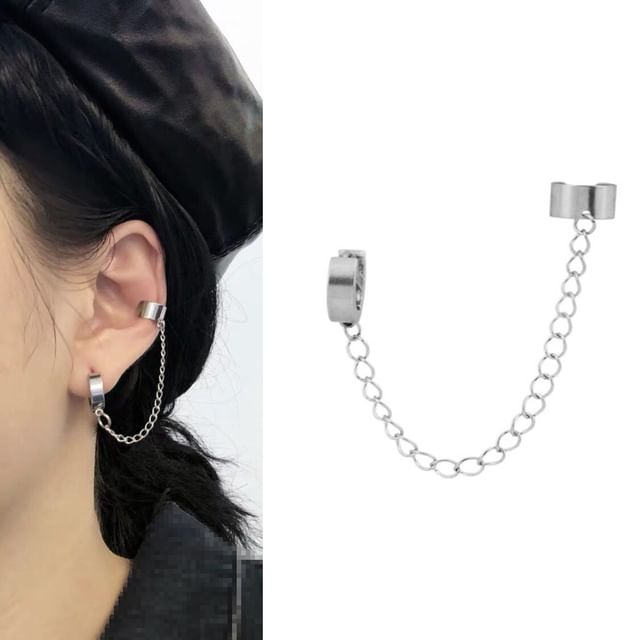 Buy Gold Long Chain Earrings Online | STAC Fine Jewellery