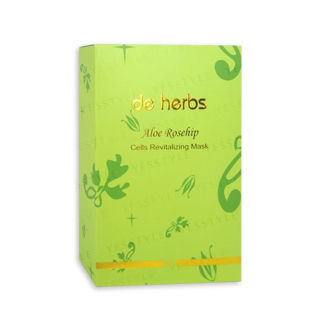 de herbs-Aloe Rosehip Cells Revitalizing Mask
