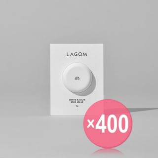 LAGOM - White Kaolin Mud Mask Mini (x400) (Bulk Box)