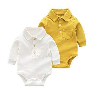 baby polo bodysuit