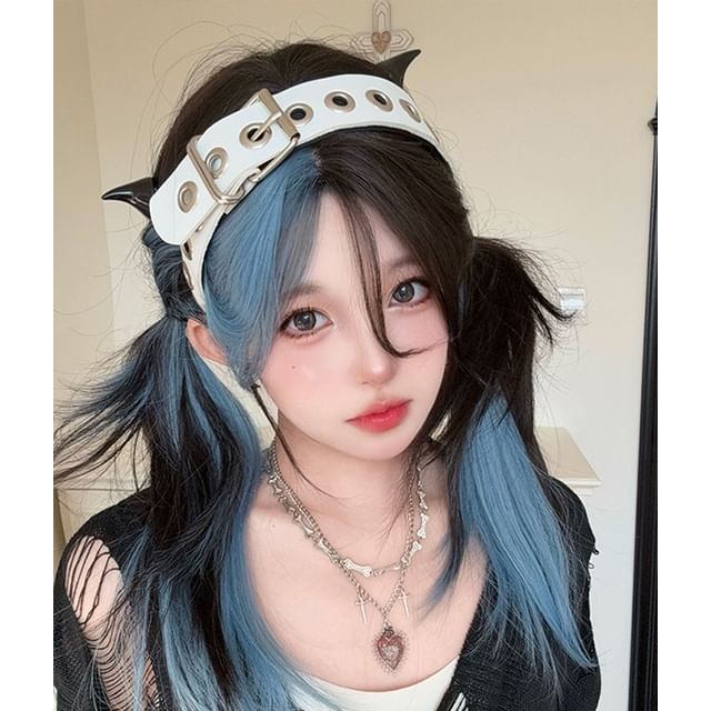 Jellyfish-Long Full Wig - Straight Highlight