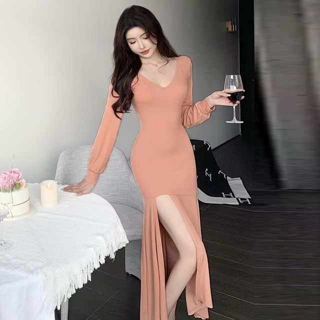 glamorous mermaid dresses Glamorous Sequins Mermaid Long Evening Prom Dress Online