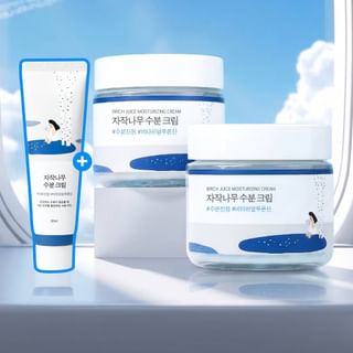 ROUND LAB - Birch Juice Moisturizing Cream Set